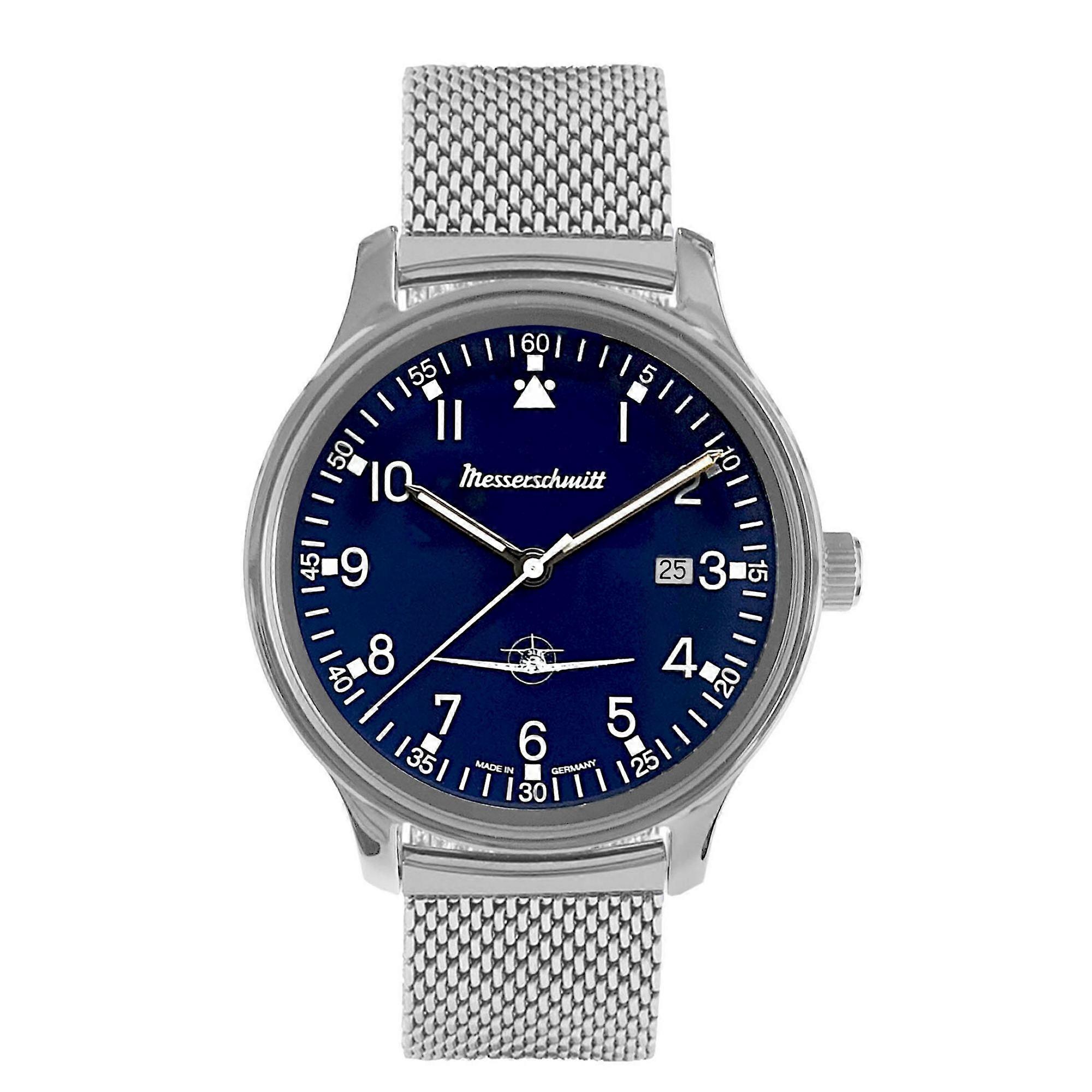 雅利多男士梅塞施密特腕表飞行员腕表ME42-108M精钢腕表