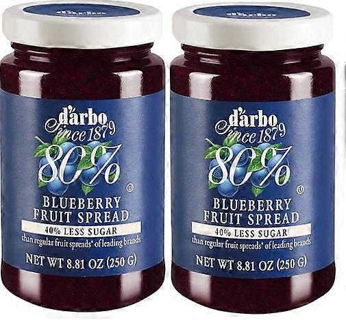 Darbo Less Sugar Fruchtaufstrich Heidelbeere 2er Pack