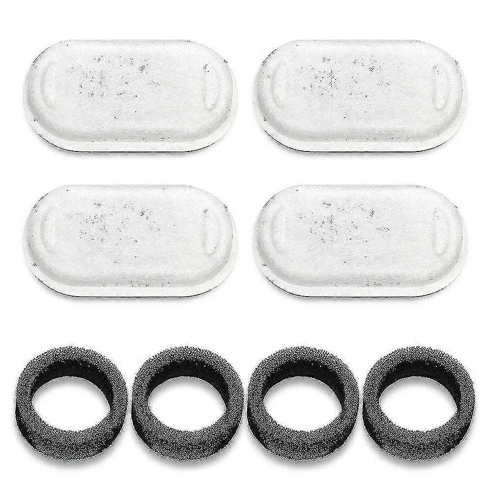 8pcs מזרקת מים חתול מסננים מסנן מזרקת כלב עבור 67oz / 2l מזרקת מים לחיות מחמד Stai