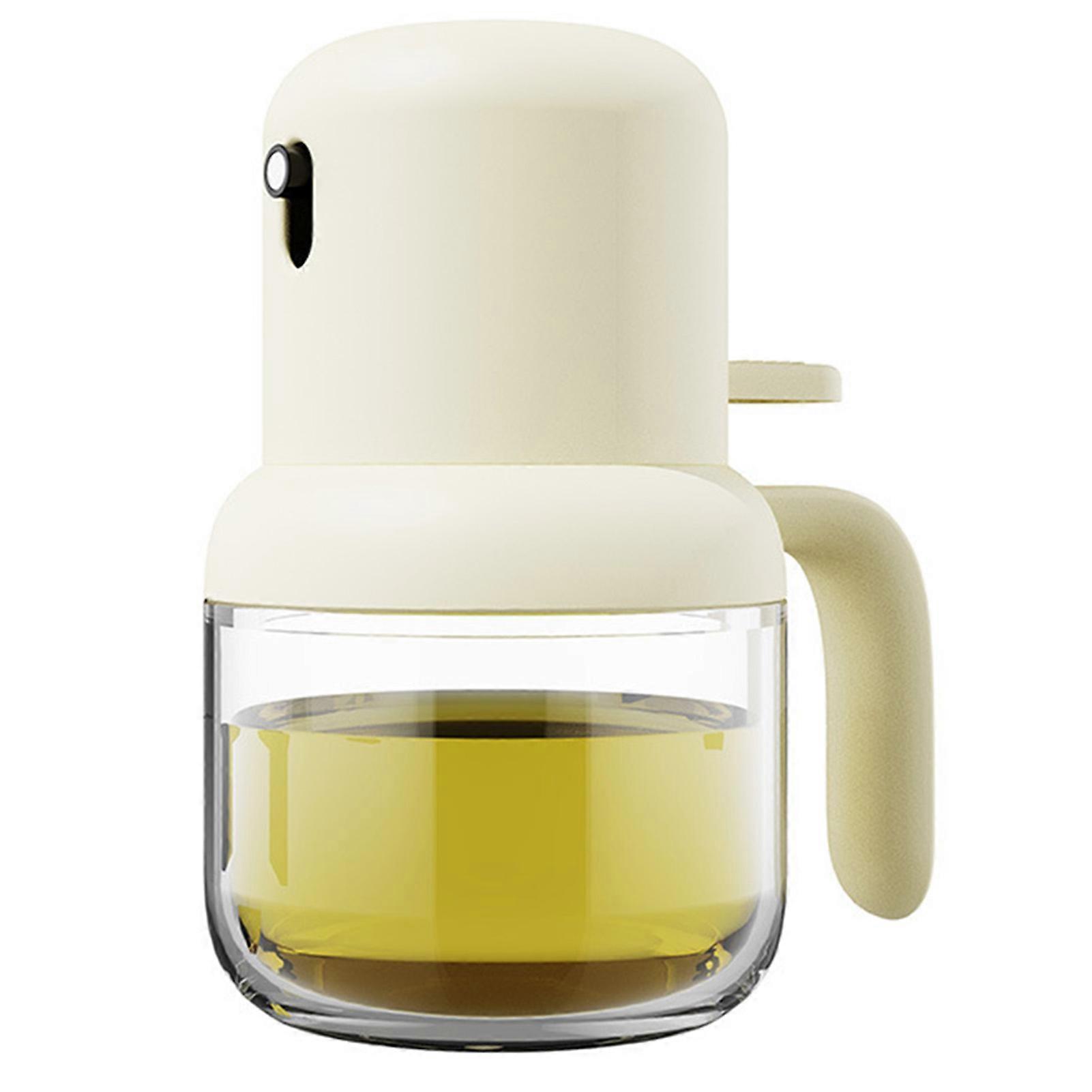 Oil Storage Tank Container with Spray Large Diameter Easy Cleaning Dual Use Container for Baking and Outdoor Grilling