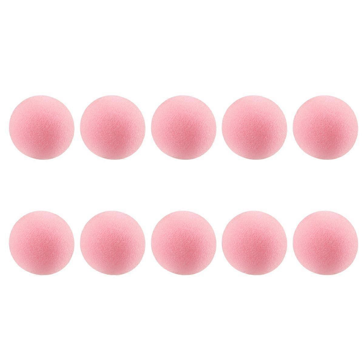 10 Pack Microphone Windscreen, Microphone Sponge Foam Cover Pink