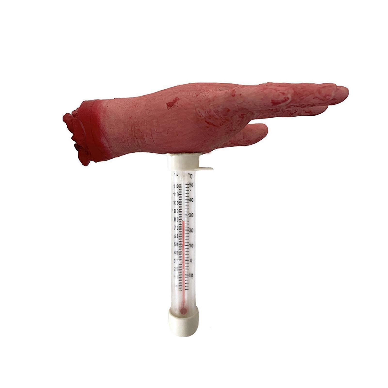 Floating Prank Pool Thermometer Shatter Resistant Bathtub Water Measure Tool