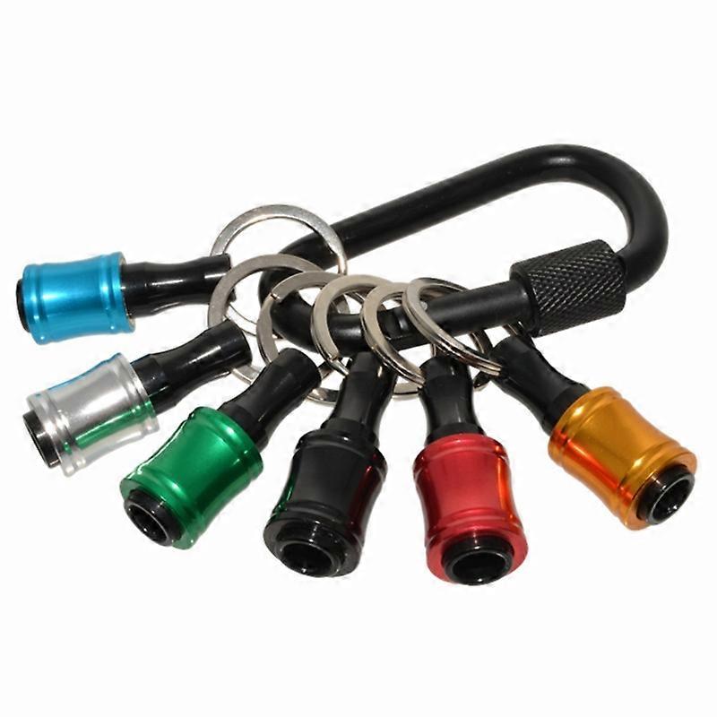 Portable Drill Screw Adapter Quick Release Extension Bar for 1/4inch Hex Shank