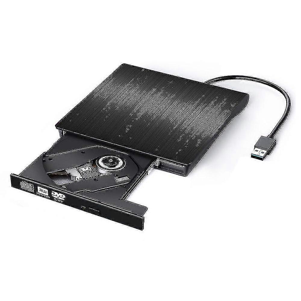 External Cd Dvd Drive, Usb 3.0 Portable Cd Dvd +/-rw Drive Slim Cd Dvd Rom Rewriter Burner Cd Dvd Player For Laptop Desktop Macbook Pc Windows L