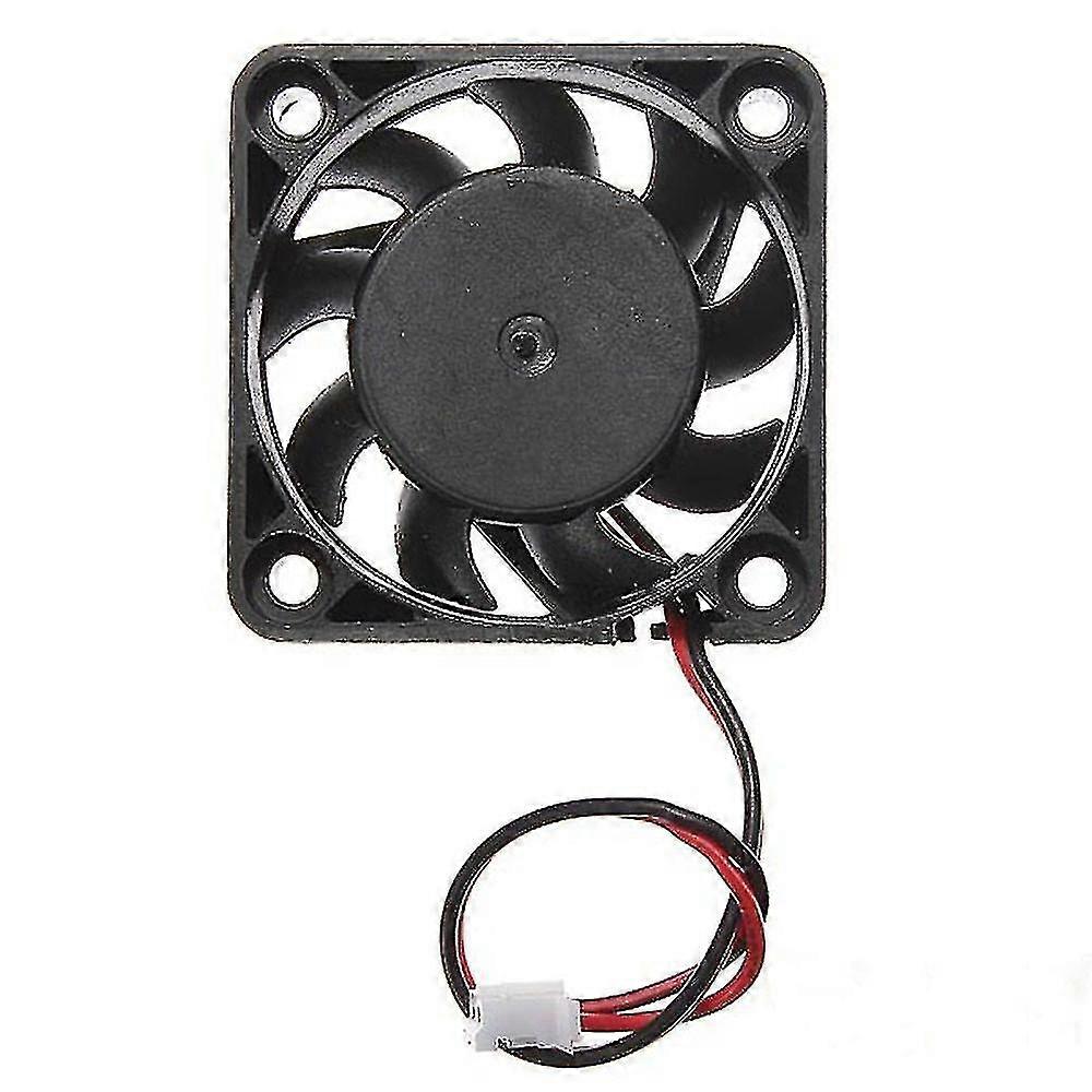 2pcs 12v Mini Cooling Computer Fan - Small 40mm X 10mm Dc Brushless 2-