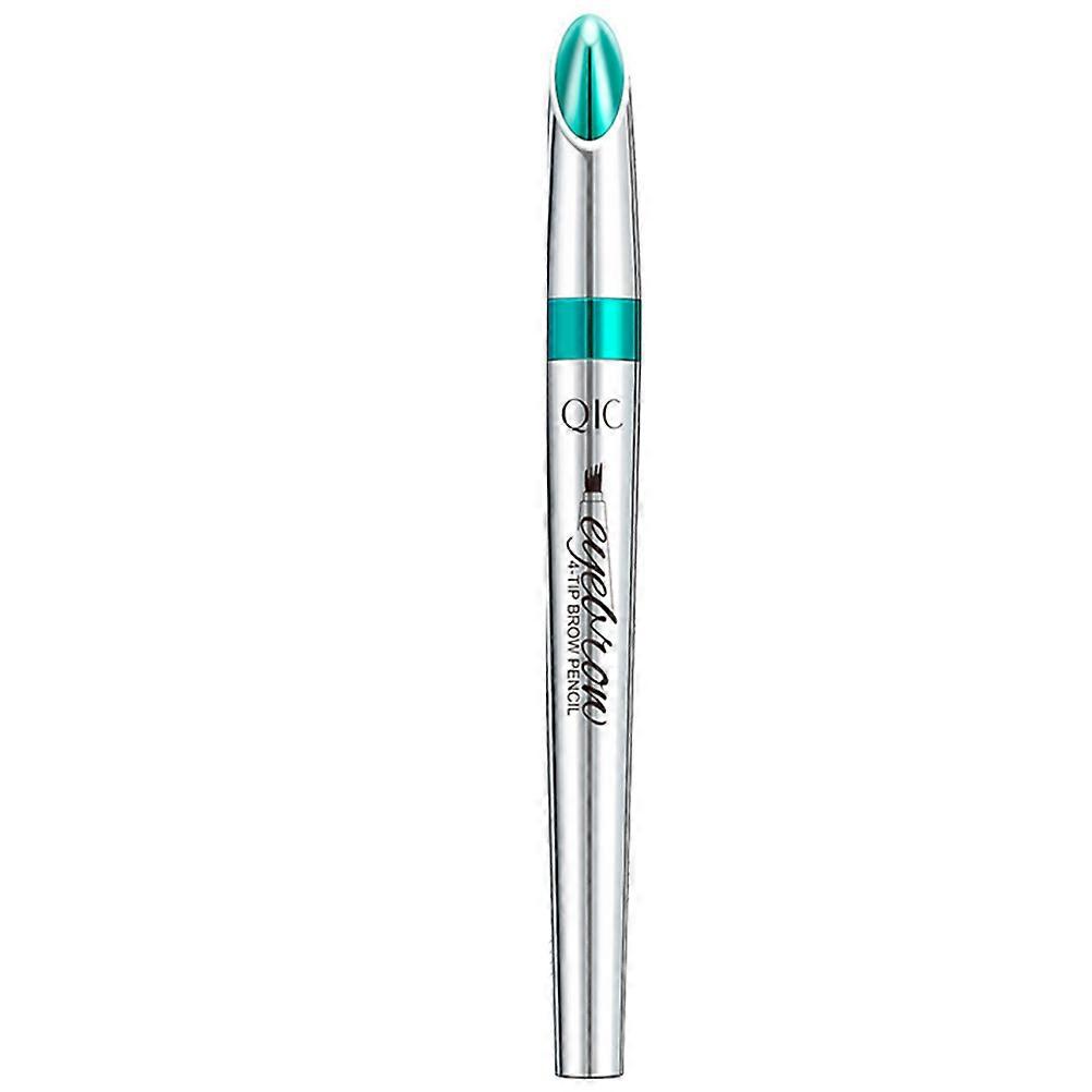Eyebrow Pencil 4-fork Brow Pen Sweat Proof Eyebrow Coloring Pen Cosmetic Gift