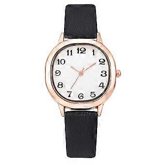 Sleek Minimalist Fashion With Strap Dial Women's Quartz Watch Gift Watch
