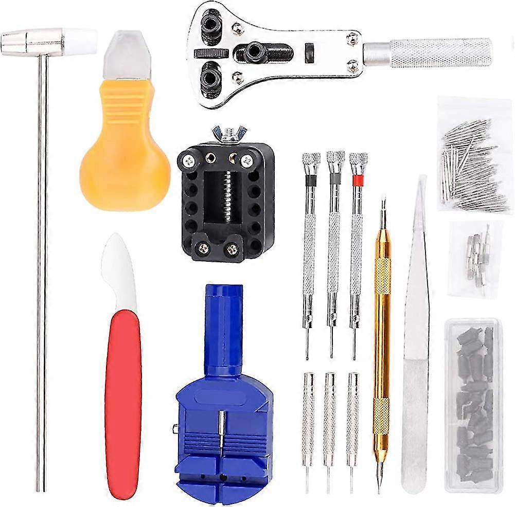 147pcs Repair Tool Kitprofessional Watch Repair Tool Kit, Metal Watch