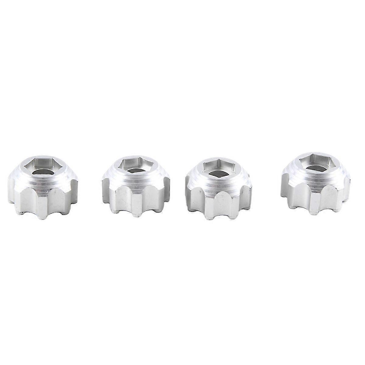 4Pcs Alloy Wheel Adapter 3.8 Inch Wheel Adapter for PL ProLine 3.8 Inch 8x32 to 17mm Wheel