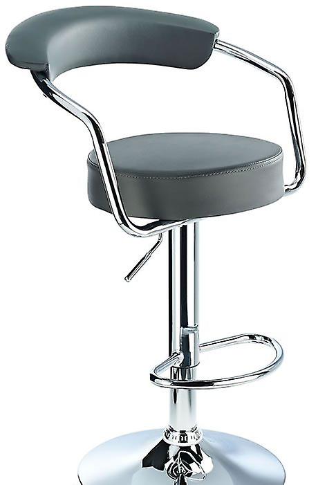 Lazio Adjustable Bar Stool Grey