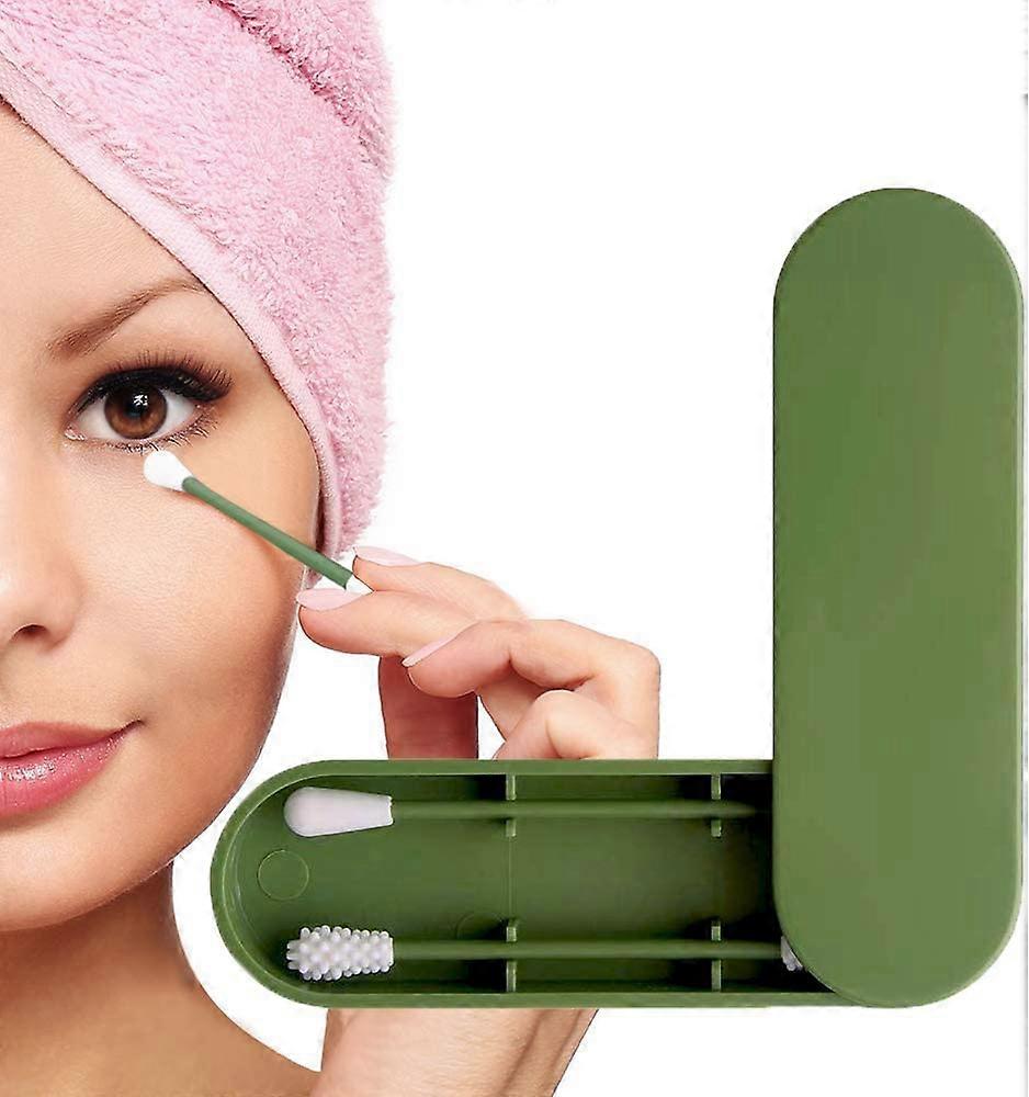 Reusable Double Sided Eco-Friendly Cotton Swab With Storage Case