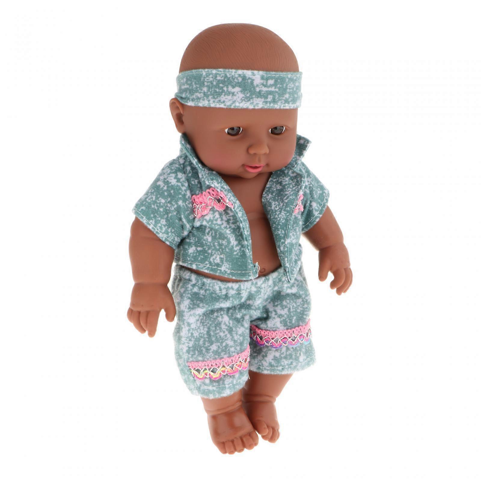 دمية أفريقية متحركة هدية DIY دمية جمع ميني بلاك بويز دمية الأعمار 4-6 سنوات