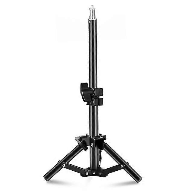 37cm/14.5inch Camping Table Tripod Photography Mini Table 1/4 Screw Head Light Stand For Photo Studio Ring Light LED Lamp