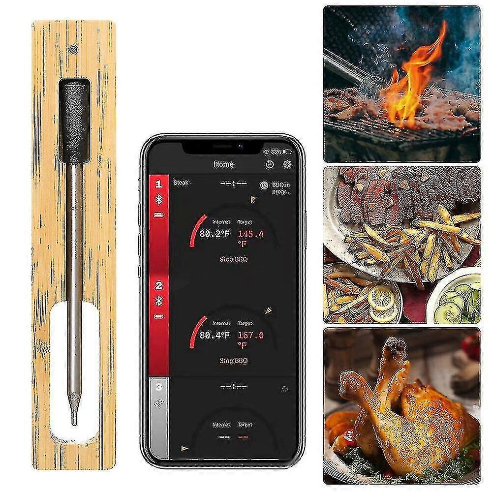 Meater Plus Range Wireless Meat Thermometer Quality Bluetooth Repeater Pa