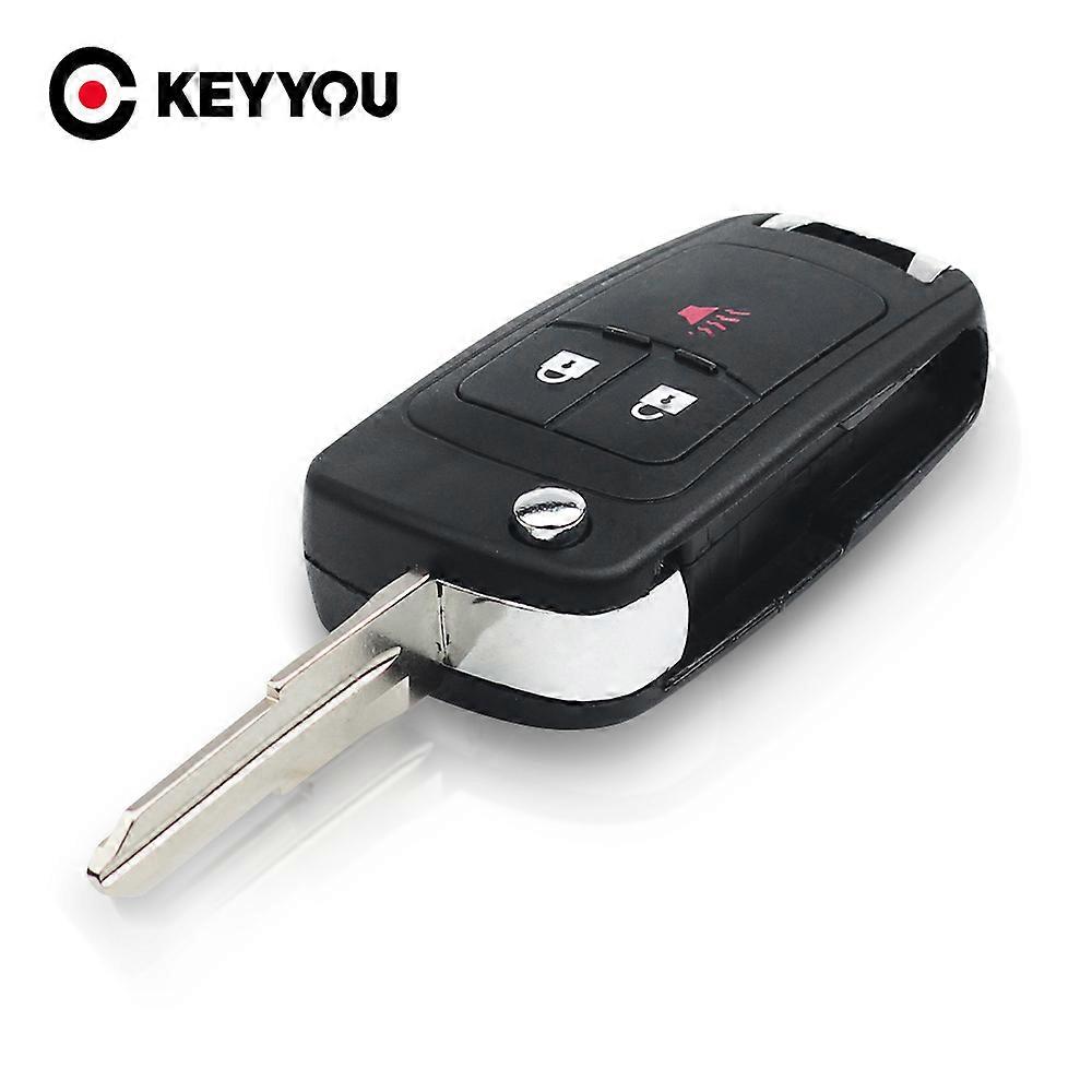 1PCS 3/2 + 1 butoane pentru Chevrolet Spark 2012 2013 2014 2015 2016 Remote Car Key Shell Case Replacement Flip