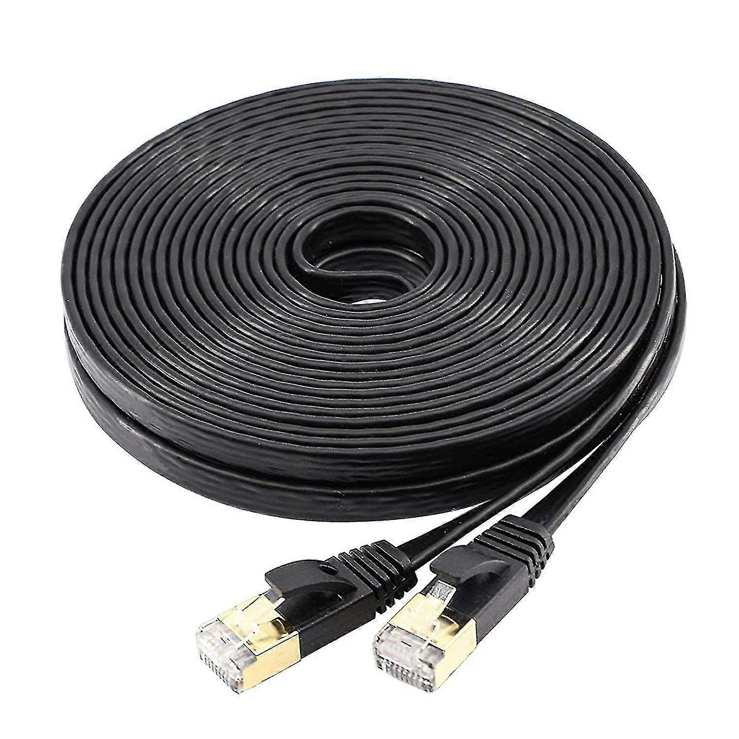 Cat 7 Ethernet Cable, Shielded Ethernet Cable Flat Rj45 Network