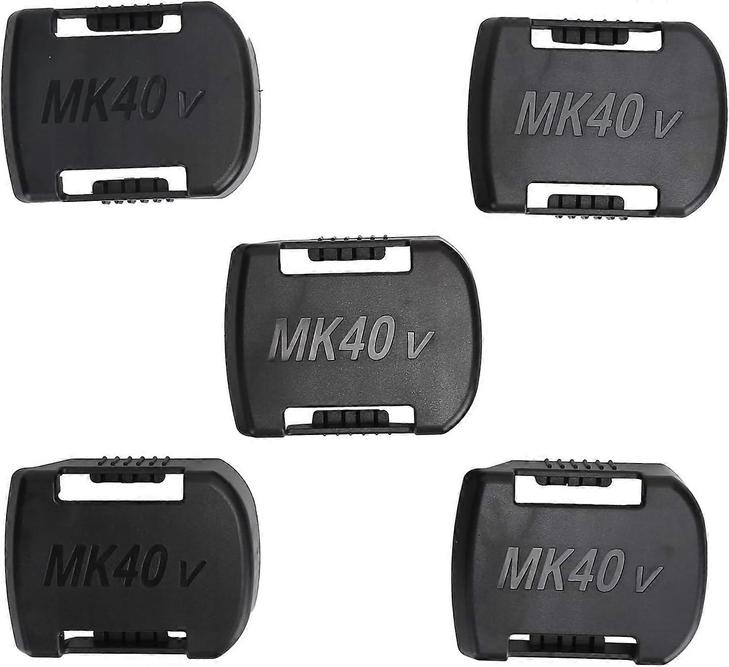 5pcs 40V Lithium Battery Holder, Durable ABS Material