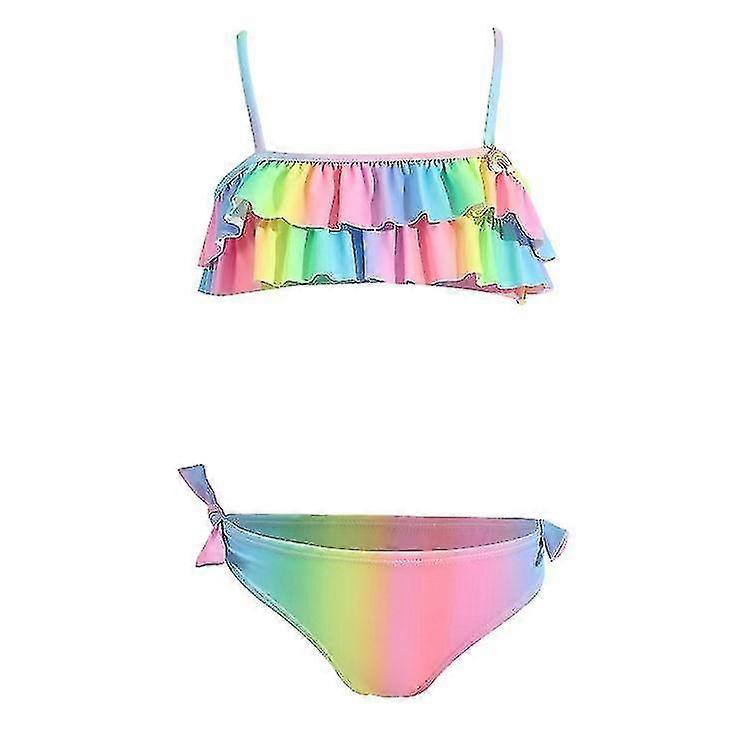 Baddräkt Europeiska splittringar i vår- och sommargradient badkläder för barn