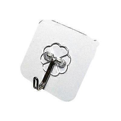 Wall Hooks Adhesive Transparent Removable Sticky Hooks With Traceless
