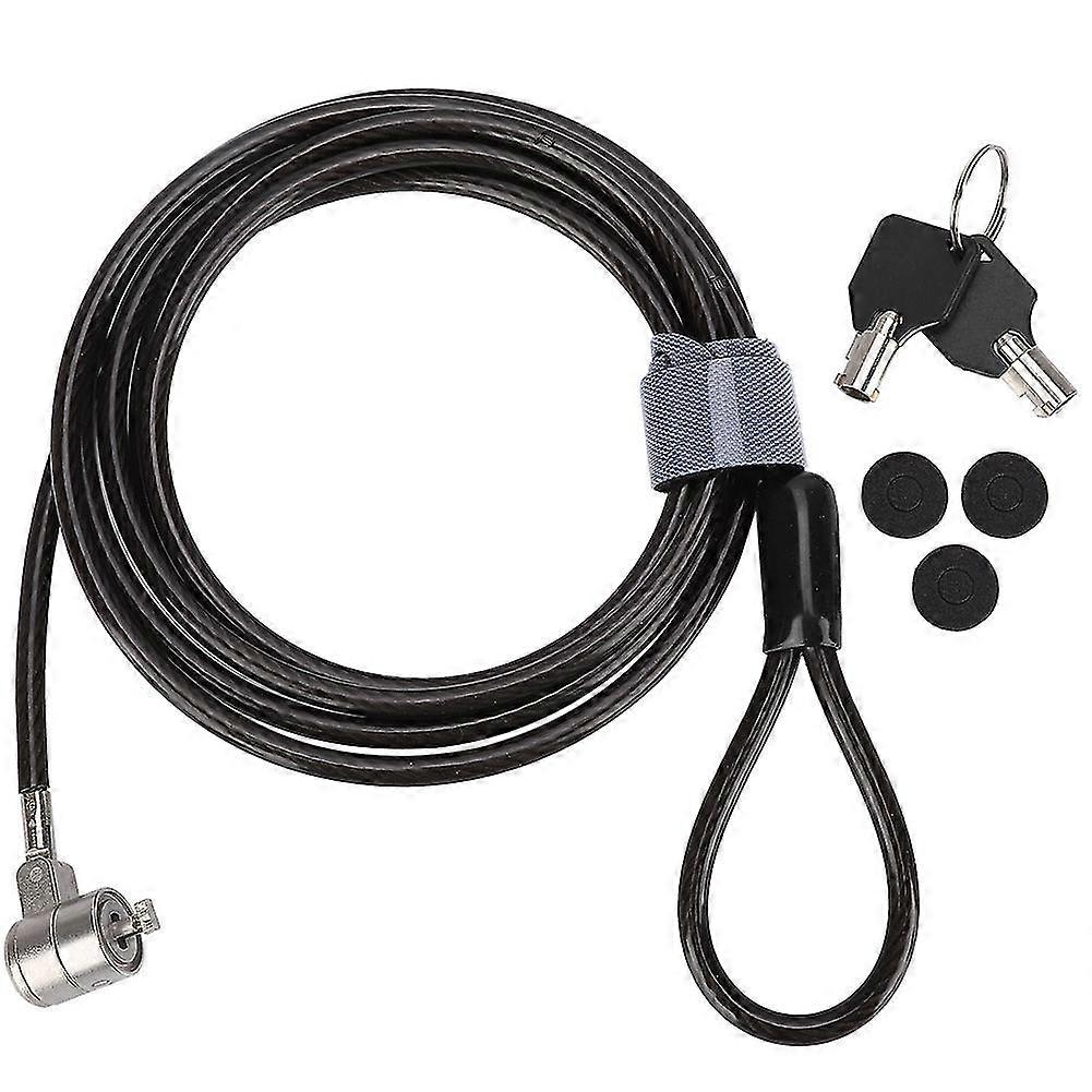 200cm Lengthen Thicken Notebook Laptop Computer Mini Bicycle Lock Security Cable Chain