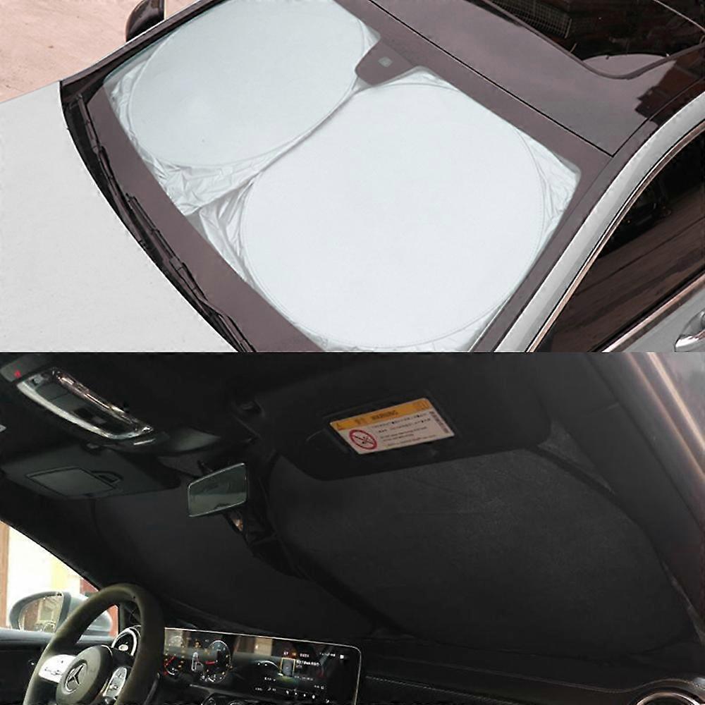 Parasole Auto Per MG ZS - Protezione UV Pieghevole, Per Interno Parabrezza, Contro Raggi Solari