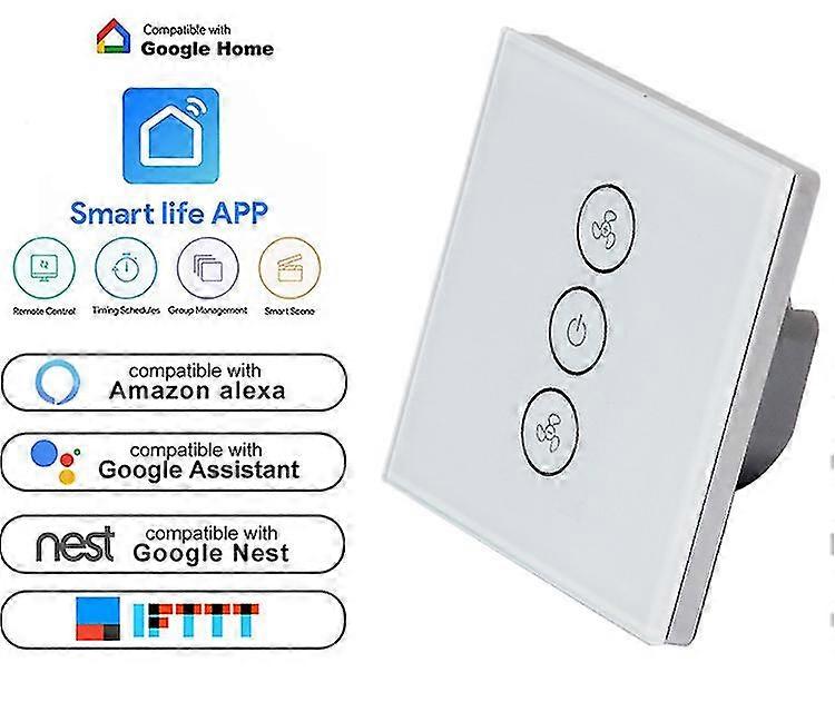 Smart Life Wifi Shutter Timer Blinds Switch App Control Motor Compatibel met