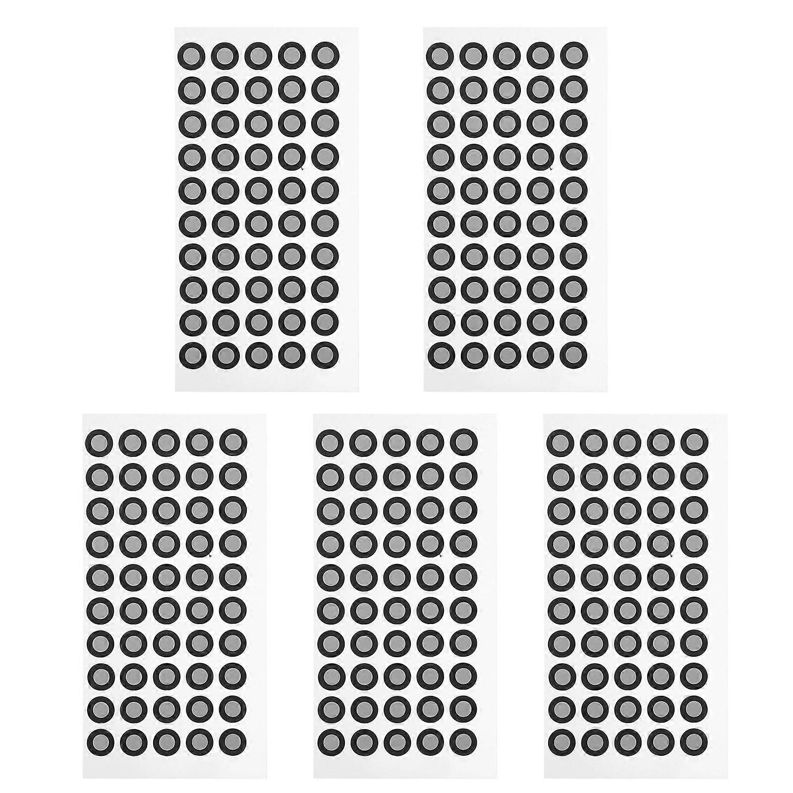 5 Sheets Reference Marker Point 3D Scanner Reflective Film Marking Point