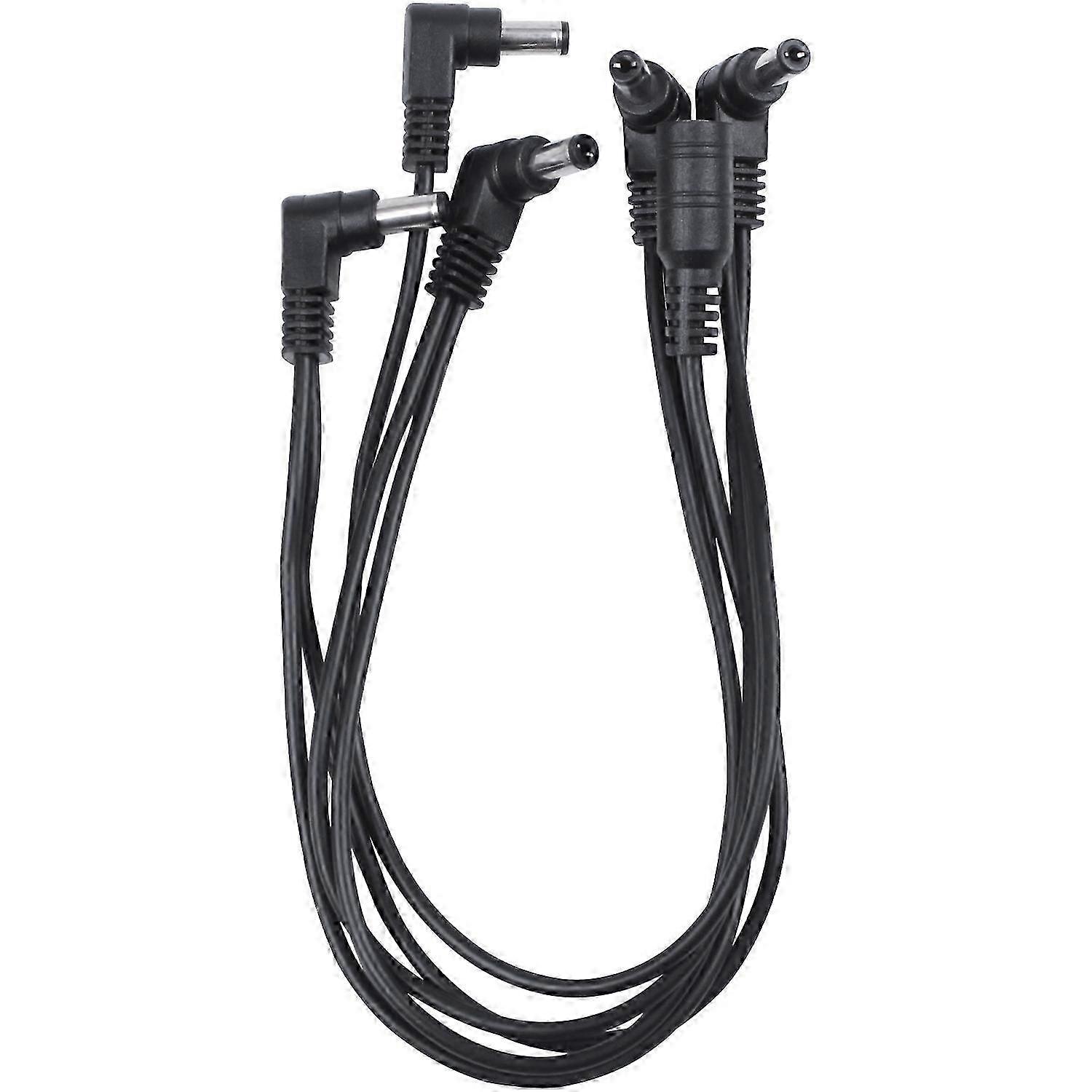 AROMa ADC-M5 Daisy Chain Power Cable 5 Ways for Guitar or Bass Effect Pedals