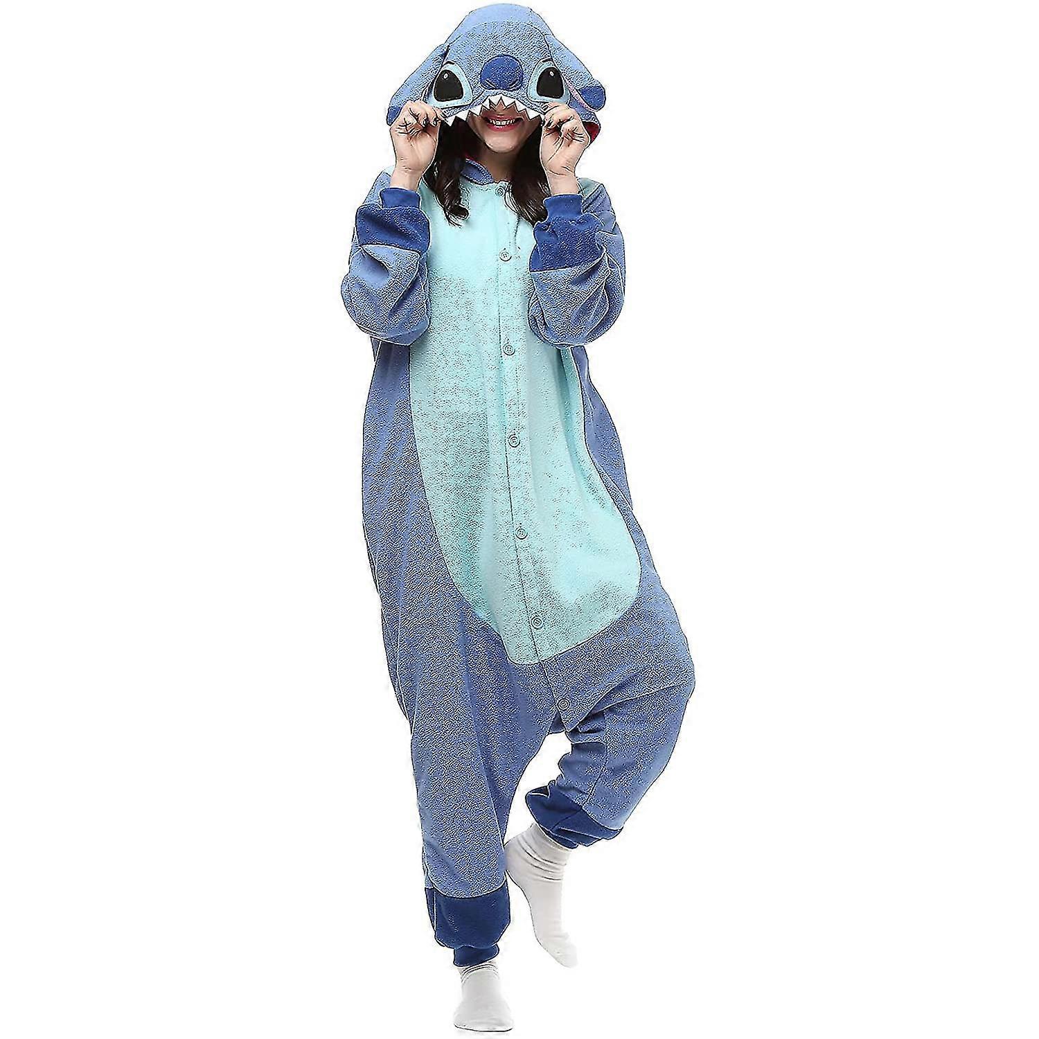 Monster Stitch Costume Pajama Onesie Kigurumi Jumpsuit Nightwear