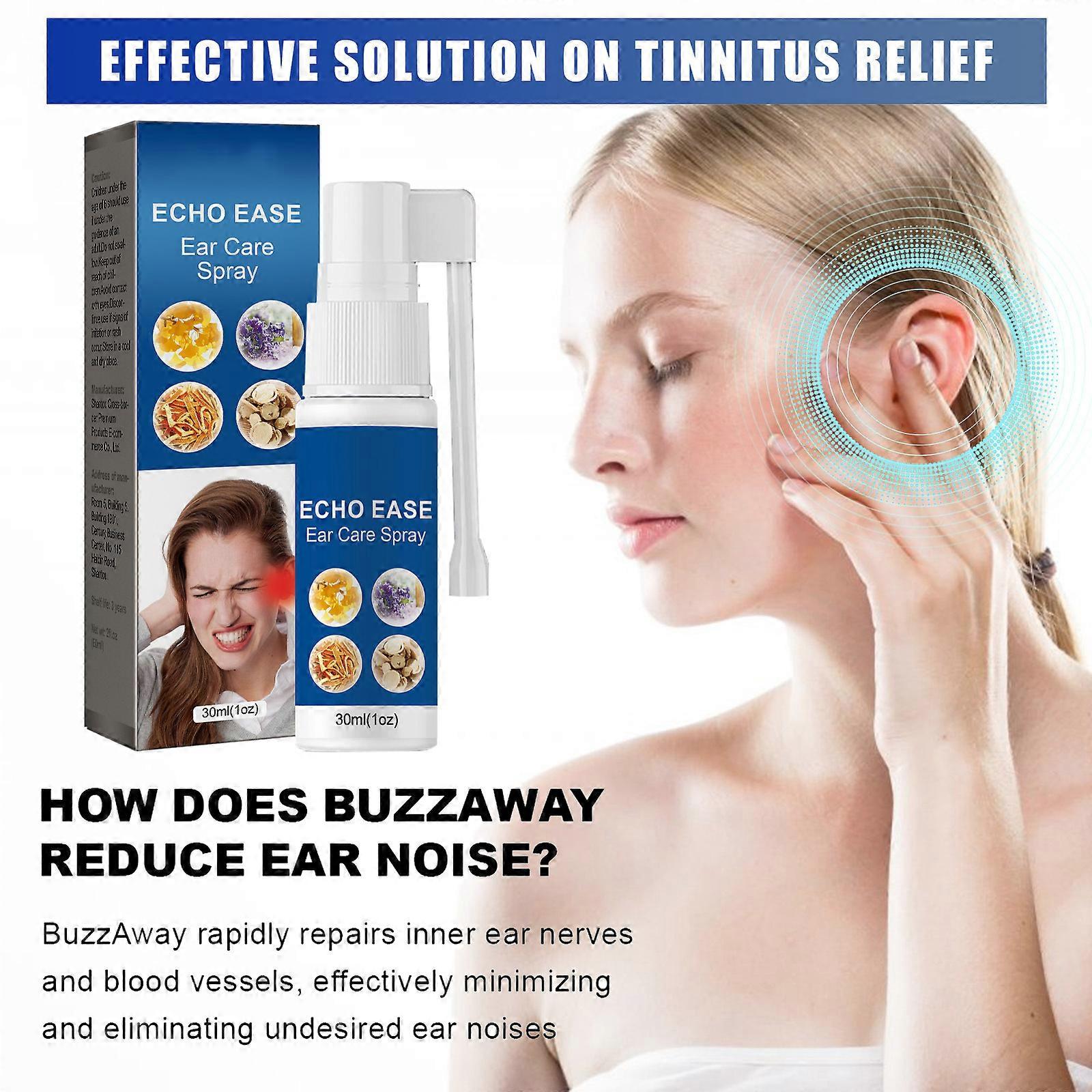 ECHO Ease Ear Care Spray, Tinnitus Relief Spray, Tinnitus Relief