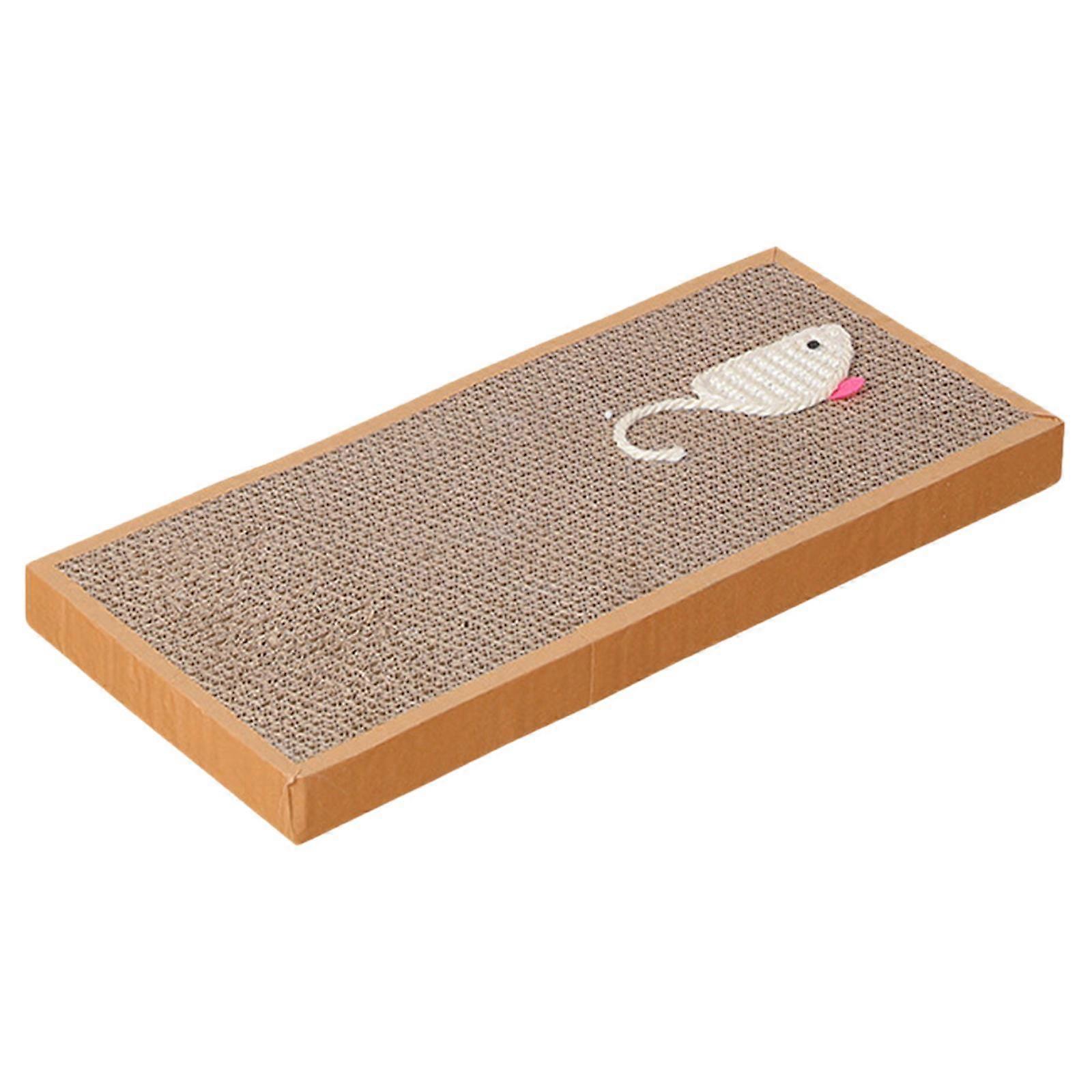 Chat Grattoirs Carton résistant à l’usure Chat Chat Scratch Lit pour chats d’intérieur Play S