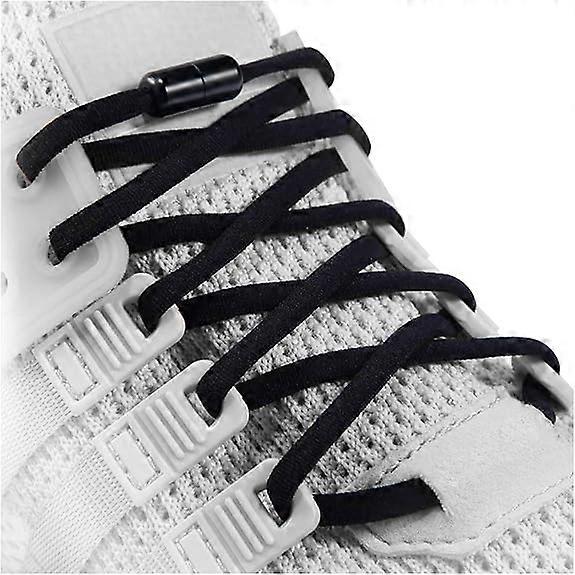 Elastic No Tie Shoe Laces For Adults,Kids,Elderly,System With Elastic Shoe Laces(2 Pairs)