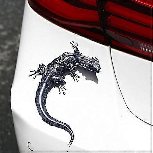 2x Audi Gecko Vinyl Decal Stickers - Gloss White, 80x40mm - Window/Bumper/Laptop