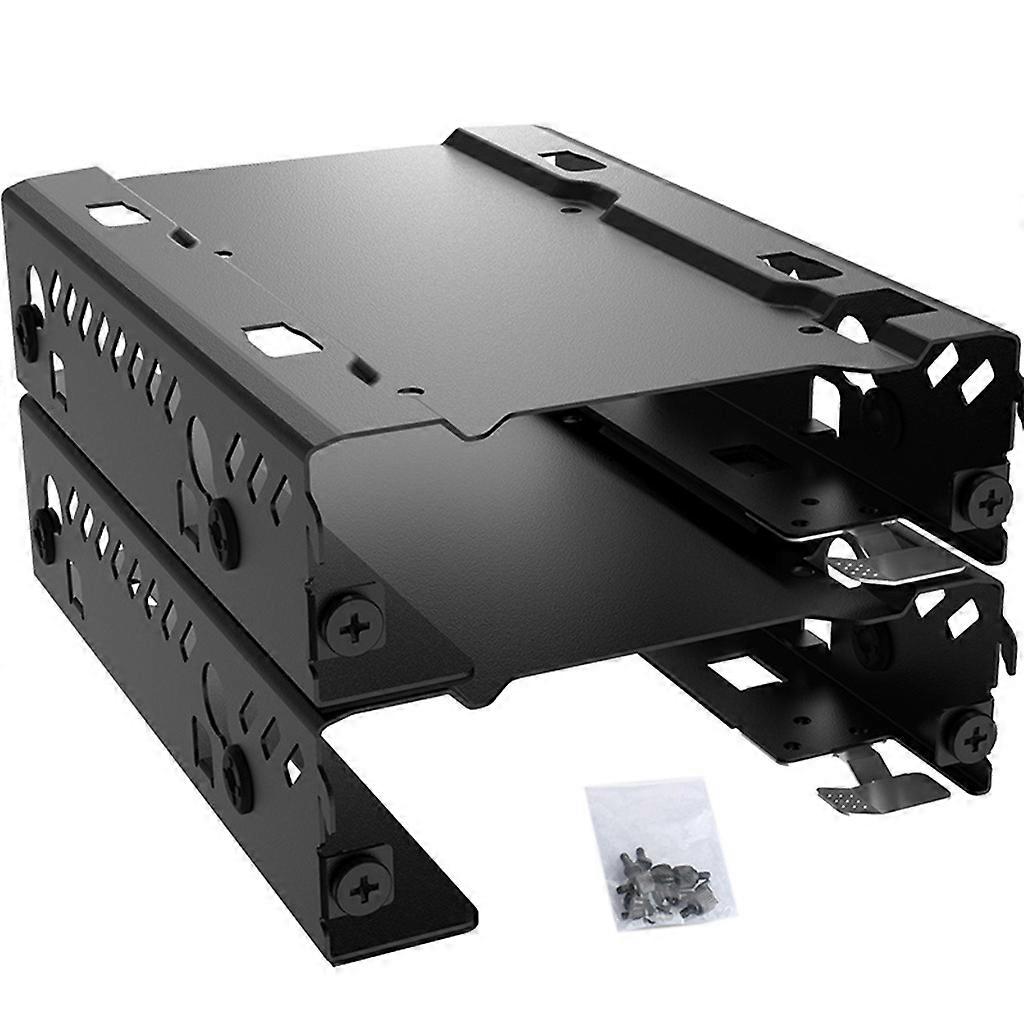 2.5" / 3.5" Internal SSD/HDD Mounting Kit Stackable Metal Bracket Adapter