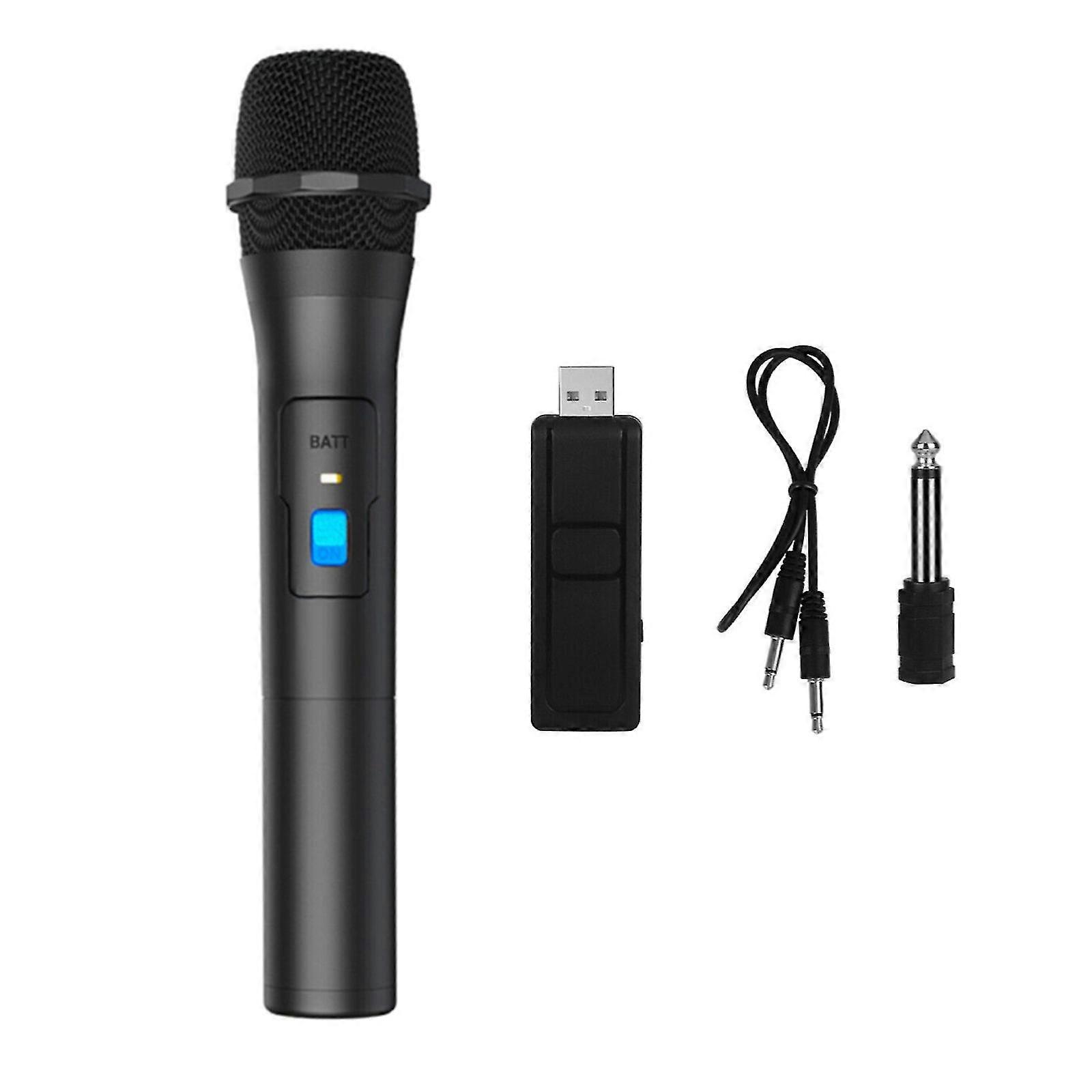 2PCS Professional VHF Wireless Microphone Handheld Mic System Karaoke w/Receiver