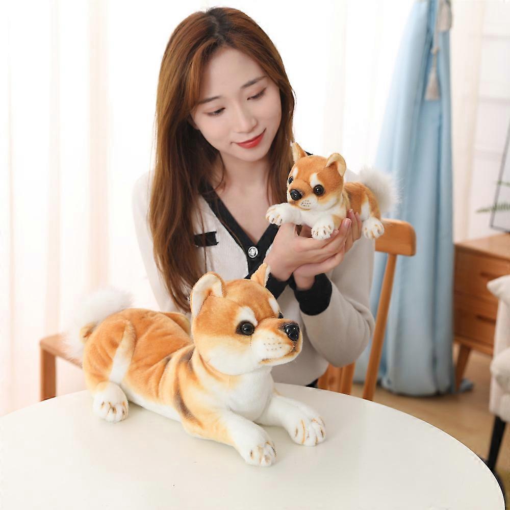 Peluche Venturelli Shiro Shiba Inu - Mago Biribago Giocattoli