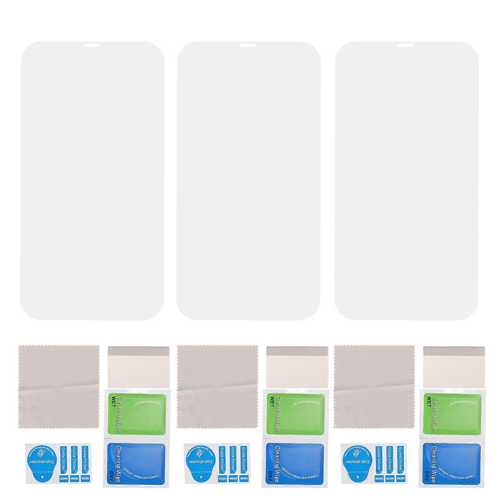 3PCS HD Screen Protector for iPhone 13 Mini - Anti-Reflective, Scratch Resistant, Easy Install