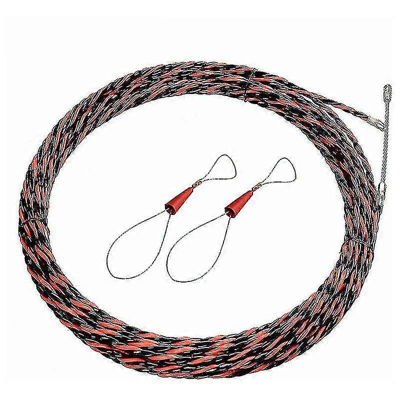 Electrician Needle 50m Electric Wire Puller 5mm Diameter Wire Puller Needle, Retractable Installation For Cable Puller And Flexible Spiral Steel Exten