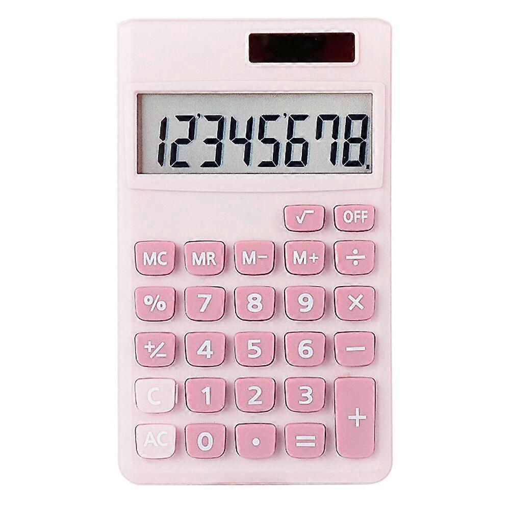 School Student Calculator Solar Powered Calculator Office Working Supply