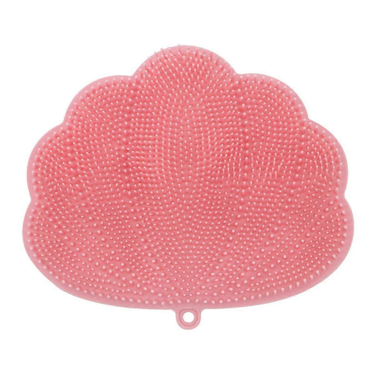 Wall-Mounted Hands-Free Back and Foot Scrubber with Suction Cups - Deep Clean and Exfoliate in the