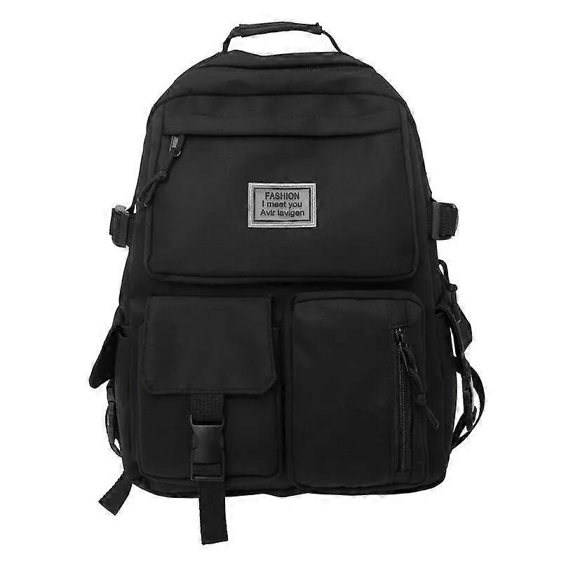 A Load Of Multi-pocket Men and Women Universal Nylon Large-capacity Leisure Simple Schoolbag Insert