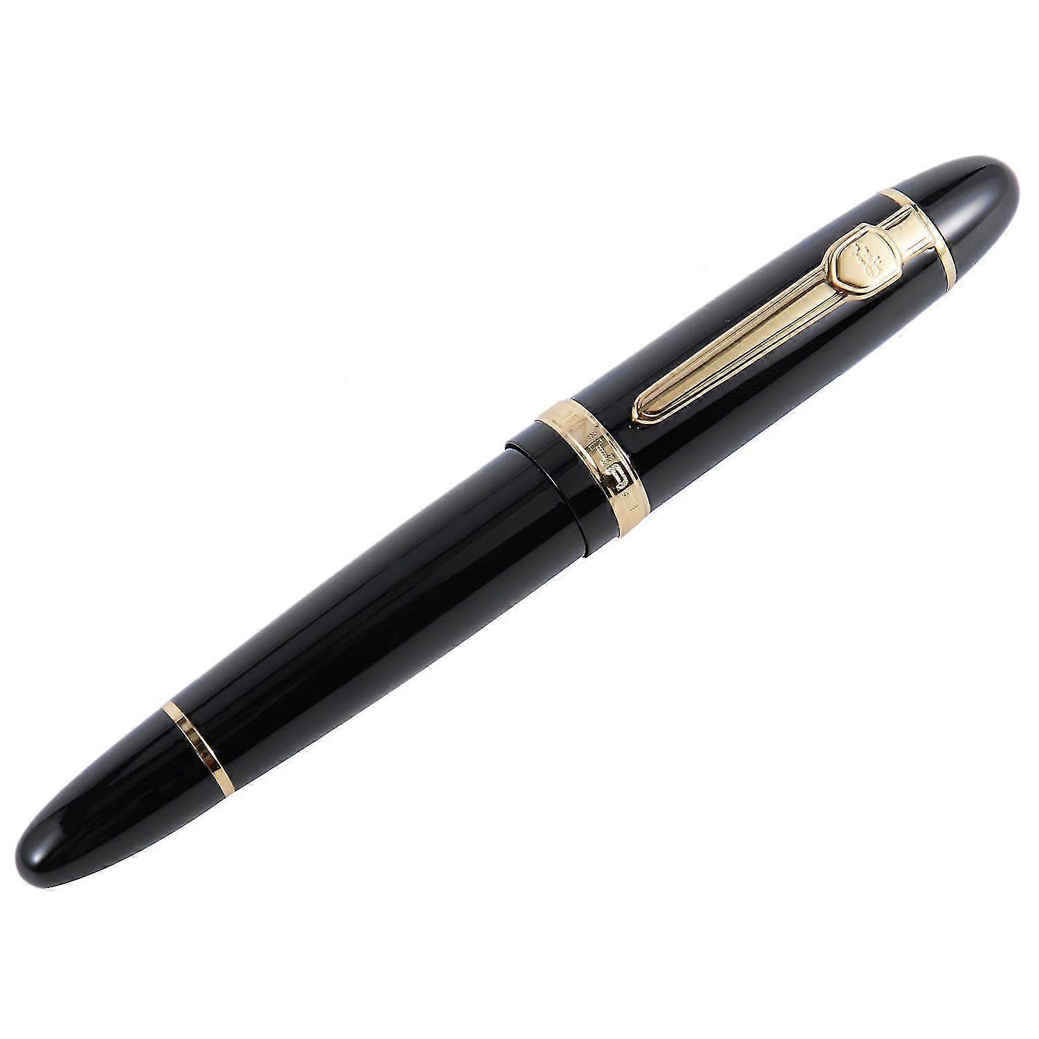 Jinhao 159 18kgp 0.7mm Medium Broad Nib Fountain Pen Free Office Fountain Pen With A Box, Black
