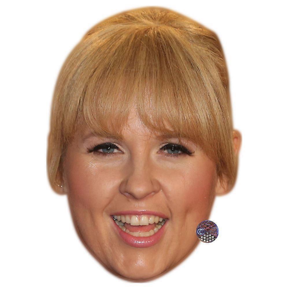 Maite Kelly Celebrity Mask, Flat Card Face