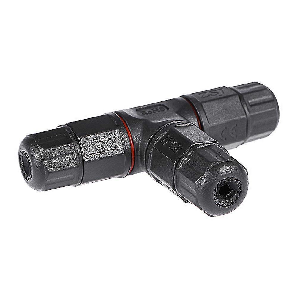 IP68 Waterproof Electrical Connector T-Shape Connector for Outdoor LED Light