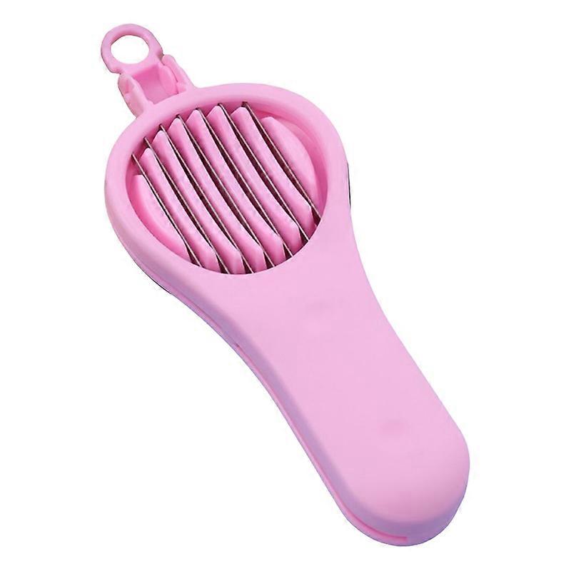 Fruit Pitter with Slicing Function Sharp Blade Fast Enucleation Food Grade Stainless Steel Pit Remover for Kitchen Qinhai