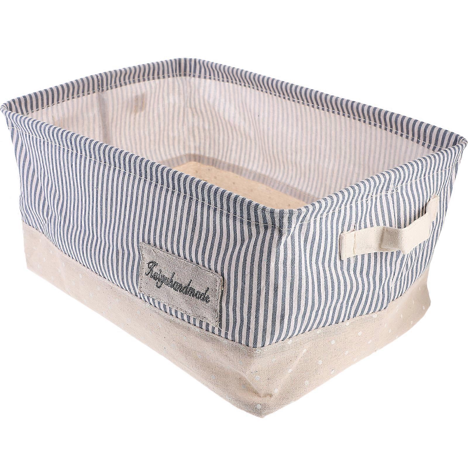 Foldable Storage Basket Sundry Container Cloth Storage Organizer Toys Box