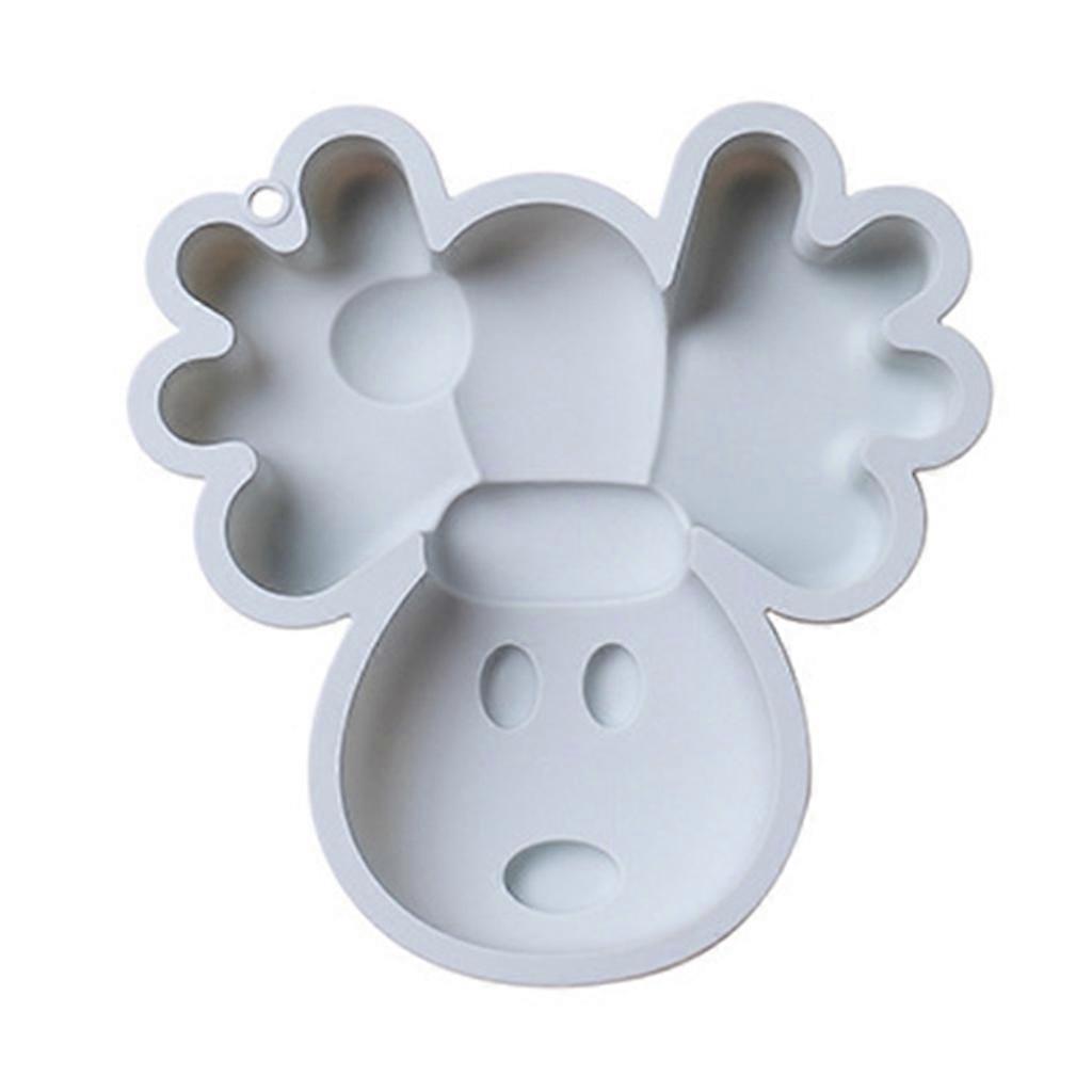 Cake Chocolate Clay Decorating Flexible 3D Cute Elk Shape DIY Crafts Durable