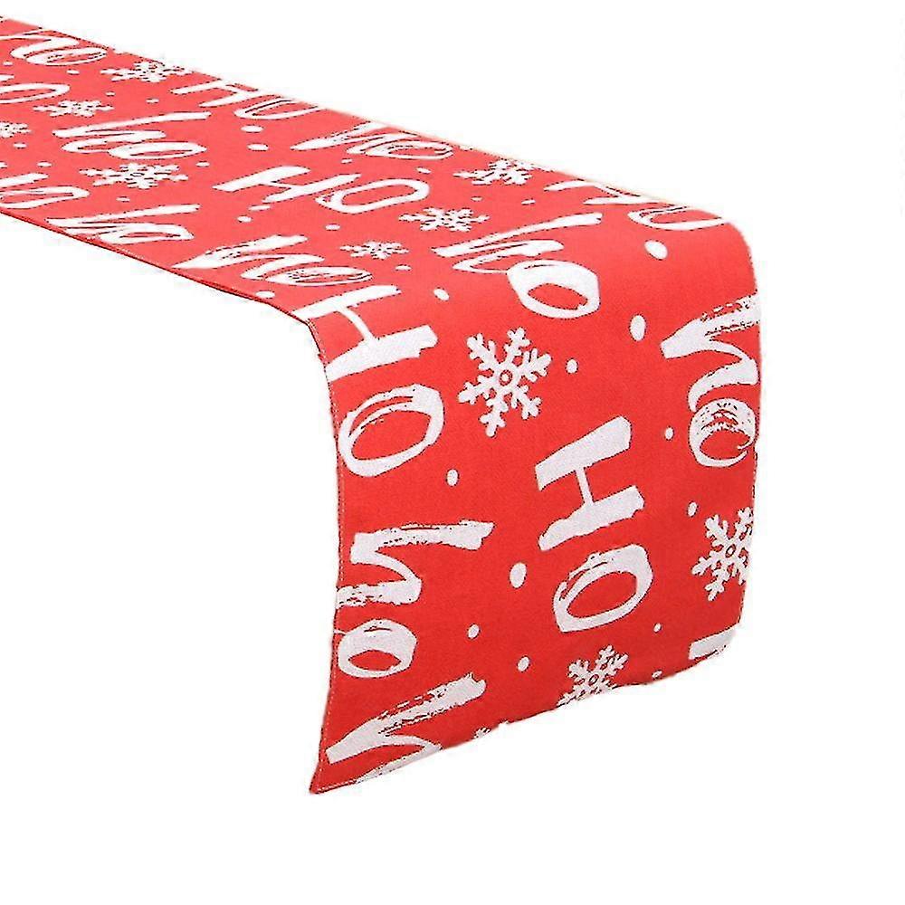 Chemin de table de Noël Joyeux écharpe de noël