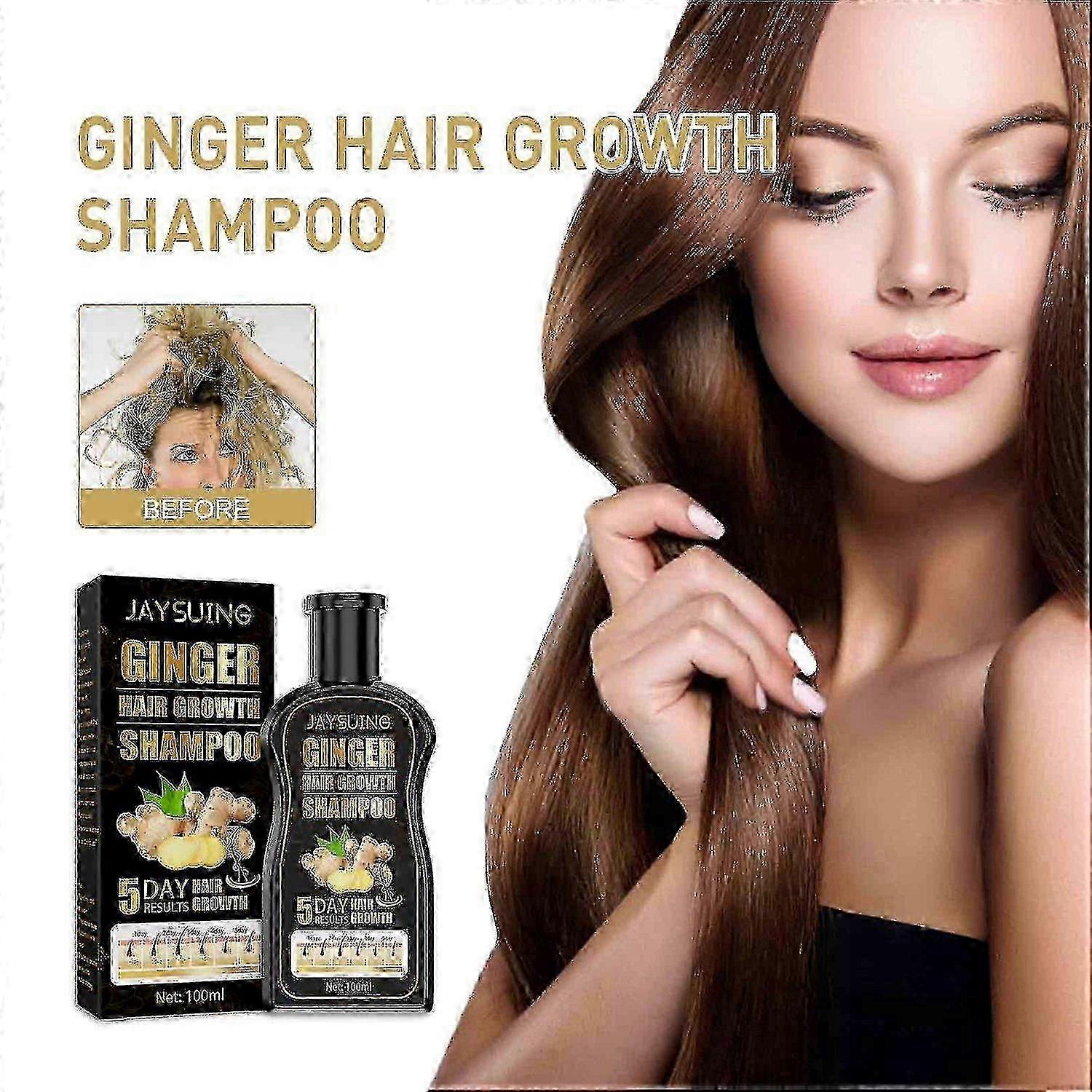 A Jaysuing Shampooing revitalisant pour cheveux au gingembre 100Ml-- Code produit 31565