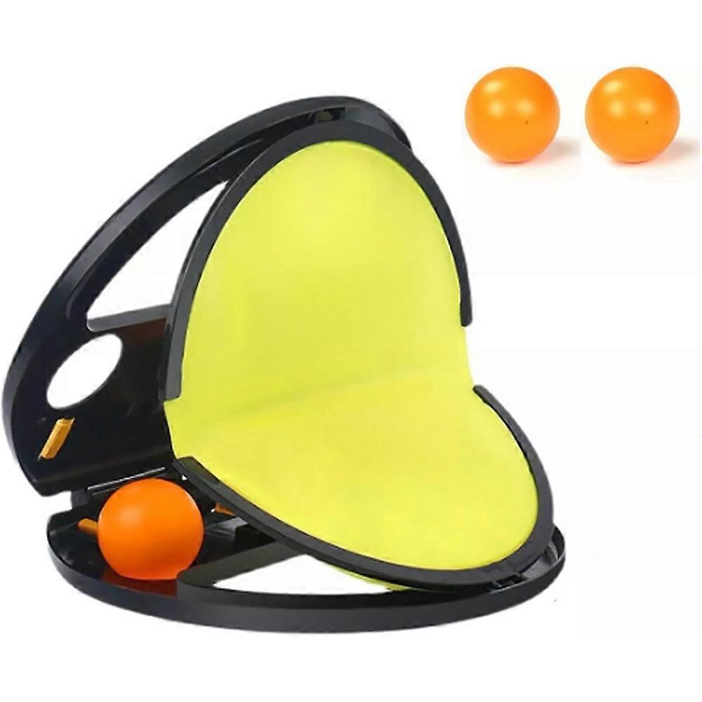 Racket Pocket Catch Game, Velc*o Ball and Catch Game, Toss Catch Ball Toy